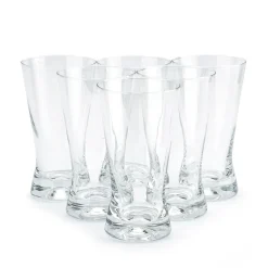 Krosno 6er SET DRINKGLÄSER Cocktailgläser Saftgläser Longdrinkgläser Glas Trinkglas