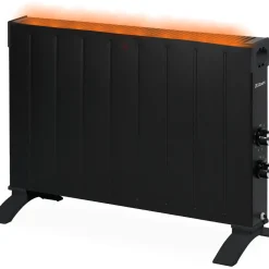 Zilan Design Konvektor Mit 2500 Watt | Überhitzungsschutz | Thermostat | 2 Leistungsstufen | Wandmontage Möglich