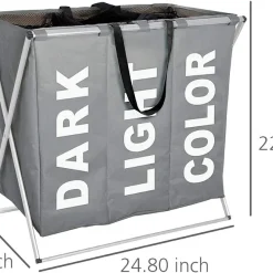 Wenko Wäschesammler Trio Grau -Kaufland Geschäft 0493616737d1e88afb5dbb36f285ca90