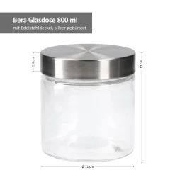 MamboCat 6tlg. Set Vorratsdosen Bera - 2x 800ml + 2x 1,2L + 2x 1,7L -Kaufland Geschäft 09d6d36c48efedf1eef399dbabf221a9