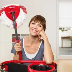 Vileda Wischmop-Set Turbo Easy Wring & Clean Incl. Powerschleuder Und Fußpedal, Farbe Grau -Kaufland Geschäft 0a0f3fa209c35de884fef90d11e98323