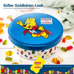Zenker Haribo Vorratsdose Als Aufbewahrung Für Snacks Und Süßigkeiten Frischhaltedose Aus Kunststoff Mit Süßem Goldbär-Design Runde Dose Für Die Küche -Kaufland Geschäft 0b0b93c999a4d6b51180f7d0e778963b