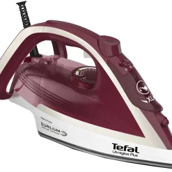 Tefal Dampfbügeleisen Ultragliss Plus FV6810 Bordeaux/weiß