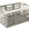 Keeeper Profi-Klappbox "ben", 45 Liter, PP, Creme / Taupe