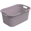 ROTHO Wäschekorb 40 L COUNTRY, Farbe:Nordic Purple