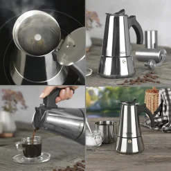 Maxxworld Espresso Maschine Espressoo Kaffee Maschine Coffee Mokkakanne Induktion Beem -Kaufland Geschäft 1002da921acc811fc74e10f74e52683a