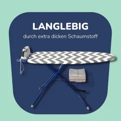 Riijk Bügelbrettbezug In Rosa Aus Baumwolle Zum Spannen Mit Spezialpolster Für Leichtes Bügeln – Universal Passend -Kaufland Geschäft 117ad9f25857a8be2bd9fd8f9fb941a7