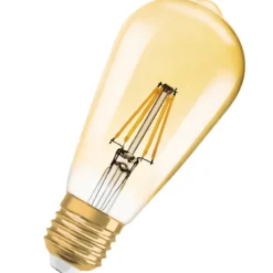 Osram LED Leuchtmittel Vintage 1906 Edison E27 6,5W Warmweiß