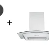 Dunstabzugshaube Kaminhaube Wandhaube Glas LED 60 Cm + Filter Umluftset Respekta -Kaufland Geschäft 135d2786b2c9ed9cae125ecf3eb6a27b