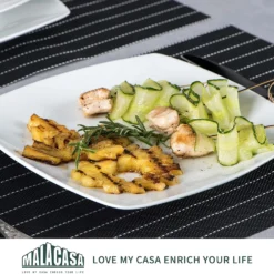 MALACASA, Serie Julia, 36 Tlg. Set Porzellan Geschirrset Tafelservice Mit Kuchenteller, Flachteller Und Suppenteller Für 12 Personen -Kaufland Geschäft 15c5da71e1919871076222b777e4874f