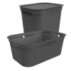 Set Rotho Brisen Wäsche, Farbe:Anthrazit -Kaufland Geschäft 161cc9948a88d837d0adb655bc61925d