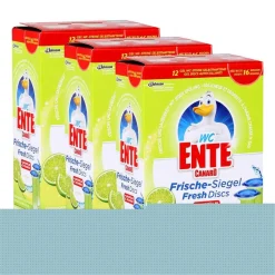SC Johnson 3x WC Ente Frische Siegel Nachfüller Limone