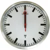 UNiLUX Wanduhr/Funkuhr STATION Durchmesser: 350 Mm Silber -Kaufland Geschäft 21d0910f592cb7c9a92a9f704b72deaa