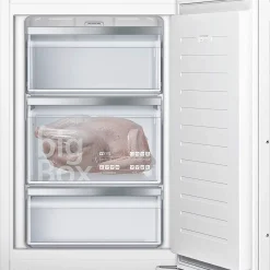 Siemens GI21VAFE0 IQ500 Einbau-Gefrierschrank / E / 176 KWh/Jahr / 96 L / LowFrost / Big Box / LED-Innenbeleuchtung / Flachscharnier