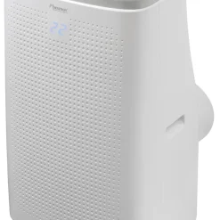 Bestron Mobile Klimaanlage Für Räume Bis 55m², Klimagerät Mit App + Sprachsteuerung Via WiFi, Touch-Bedienfeld Und Fernbedienung, Kühlleistung 4,1 KW Mit Umweltfreundlichen Kühlmittel, 14.000 BTU/h