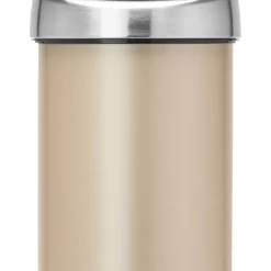 Abfalleimer Bad Kosmetikeimer Abfallsammler Abfallkorb Dunkelbeige 3 L BRABANTIA