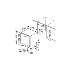 Siemens Geschirrspüler SN61HX08VE - Vollintegrierbar, 60cm, HomeConnect, Extrem Leise Nur 46 DB 12 Siemens Geschirrspüler SN61HX08VE - Vollintegrierbar, 60cm, HomeConnect, Extrem Leise Nur 46 DB -Kaufland Geschäft 2ba4cf846b37ec476972fc7d5c6fc8f3