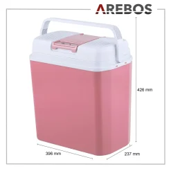 AREBOS 20 Liter Kühlbox Elektrisch, Klein, Zum Kühlen Und Warmhalten, Mit ECO Modus, 12/230 V Für Auto Und Steckdose, Kühltasche, Isoliertasche -Kaufland Geschäft 2d92055830dd9b965ef1593a6f58d05f