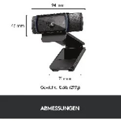 Logitech HD Pro Webcam C920 - Webcam - Farbe -Kaufland Geschäft 2de13551848434d15dbea5bfeddcf284