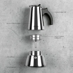 Maxxworld Espresso Maschine Espressoo Kaffee Maschine Coffee Mokkakanne Induktion Beem -Kaufland Geschäft 2f4cce58ebc1da46325894b6f18903ed