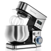 OSMOND 6Gang 5L Küchenmaschine Knetmaschine 1300W LCD StandMixer Edelstahl Rührschüssel Edelstahlschüssel Teigmaschin - Silber -Kaufland Geschäft 33709b26d32cdd7252902c578d595e21