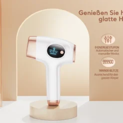ZKMAGIC IPL Geräte Haarentfernung Laser Mit 999.900 Lichtimpulse, Dauerhafte Schmerzfreie Haarentfernungsgerät 9 Energiestufen Und 3 Funktionen-HR/SC/RA Für Männer, Frauen, Gesicht, Achseln, Beine, Körper -Kaufland Geschäft 3585bafcdbe293863a7de10f66e1d8b5