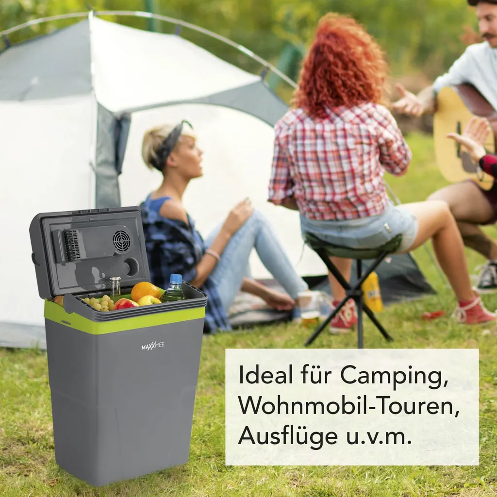 MAXXMEE Kühlbox - Wahlweise via Netzkabel oder KFZ-Anschluss - 22l Volumen - grau/limegreen Kühlbox Camping Kühlschrank 22L Auto 12V 230V Thermobox elektrisch Picknick Grau Maxxworld MAXXMEE Kühlbox - Wahlweise Via Netzkabel Oder KFZ-Anschluss - 22l Volumen - Grau/limegreen Kühlbox Camping Kühlschrank 22L Auto 12V 230V Thermobox Elektrisch Picknick Grau -Kaufland Geschäft 35cad74ad44f552ff81634ddb78f458e