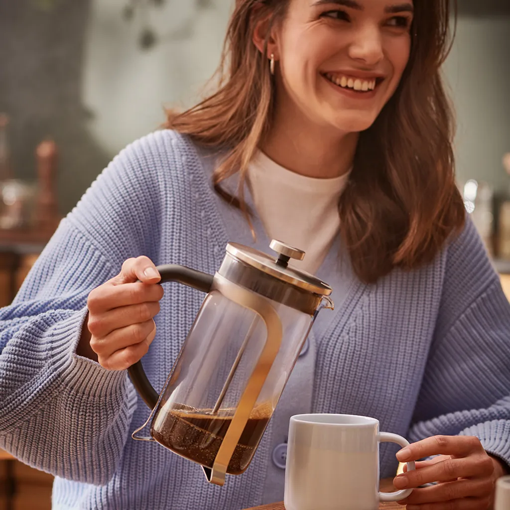 Tchibo Siebstempelkanne, French Press, Edelstahlsieb, Borosilikatglas, 800ml, Silber Tchibo Siebstempelkanne, French Press, Edelstahlsieb, Borosilikatglas, 800ml, Silber -Kaufland Geschäft 3c2dc65f67ed12ff7e84cd470a942b80