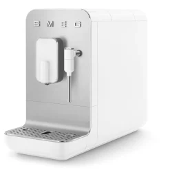 Smeg BCC02WHMEU Kompakte Kaffeevollautomat Mit Dampffunktion Weiss