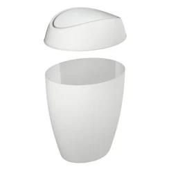 Umbra Twirla Abfalleimer Mit Schwingdeckel, Kosmetikeimer, Papierkorb, Recylingeimer, Weiß, PP, 9 L, 1012978-661 -Kaufland Geschäft 400977bdd8ff91c630418cce8680ebf5