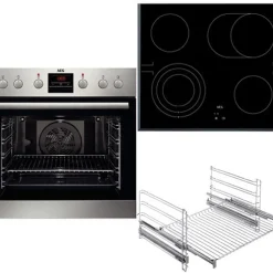 AEG KOMBI3021F Herdset 60cm A Edelstahl