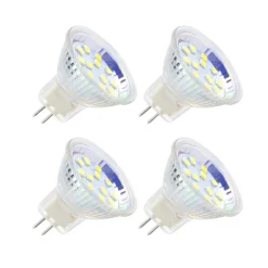 PMS 4 Stück 3W LED Lampe GU4 MR11 Lampen Leuchtmittel Glühbirnen Warmweiß