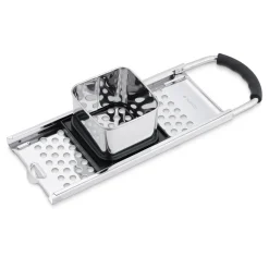 Navaris Spätzlehobel Spätzle Reibe Spätzlepresse Spätzlesieb - Aus Rostfreiem Edelstahl Mit Spätzleschaber - Spülmaschinenfest