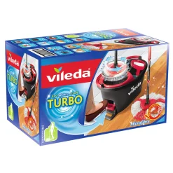 Vileda Wischmop-Set Turbo Easy Wring & Clean Incl. Powerschleuder Und Fußpedal, Farbe Grau -Kaufland Geschäft 490f9d1bdfdb361208a6810df2ea6c9c