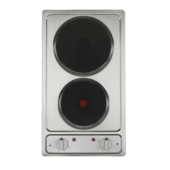 Respekta Kochfeld Einbaukochfeld Duo Kochplatte Autark 2 Platten Edelstahl