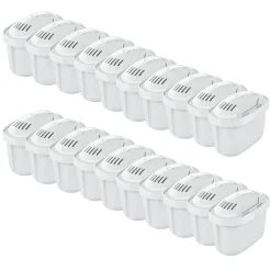 20er Pack Baugleich Zu Britta Wasserfilter Kartuschen Wasserfilter Kartuschen Aquafloow Kompatibel Mit BRITA Maxtra Filter