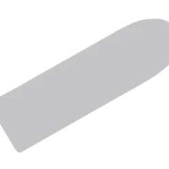 Kipit BÜGELBRETTBEZUG 140x50cm SILBER Dampfdurchlässig Bügeltischbezug Bügelbrett 00