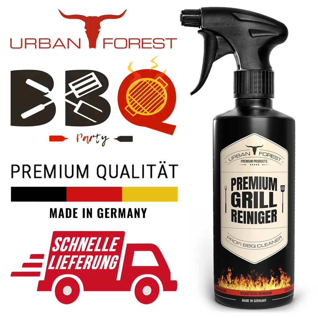 Grillreiniger Spezialreiniger zur Grill Reinigung nach dem Grillen | Profi-Reiniger zum Grill reinigen | Grillrost Reiniger & Aktiv-Reiniger | PREMIUM GRILL REINIGER - URBAN FOREST (500ml Reiniger) KAP3 Grillreiniger Spezialreiniger Zur Grill Reinigung Nach Dem Grillen | Profi-Reiniger Zum Grill Reinigen | Grillrost Reiniger & Aktiv-Reiniger | PREMIUM GRILL REINIGER - URBAN FOREST (500ml Reiniger) -Kaufland Geschäft 4ff7fb65dd4a85d9a9b8c8c777f3001d