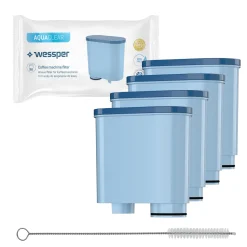 Wessper 4x Wasserfilter Kartusche Für Philips EP1220/00 Kompatibel Mit Philips AquaClean CA6903/10 CA6903/22 CA6903 Kalkfilter