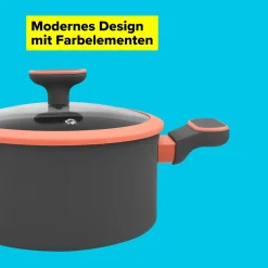 Tasty Antihaft-Kochtopf 20 Cm, Kleiner Bratentopf Mit Glasdeckel Und Softtouch-Griffen 5 Tasty Antihaft-Kochtopf 20 Cm, Kleiner Bratentopf Mit Glasdeckel Und Softtouch-Griffen -Kaufland Geschäft 52bf8ca7b5aa0fe420443a247ae30cb7