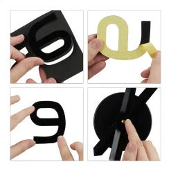 Relaxdays DIY Wanduhr Mit 3D-Zahlen -Kaufland Geschäft 569cd3f1d974dcac5e63de62a64ba3c8