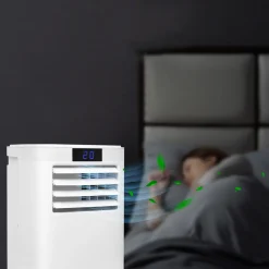 EINFEBEN Mobile Klimaanlage Klimagerät Eco R290, 5in1 WiFi Mobil Und Leise Mit Abluftschlauch & Fernbedienung, Kuehler & Entfeuchter Für Raeume Bis 38°C, Mobile Kuehlung Für Wohnung Und Büro, 9000 BTU Klimaanlagen -Kaufland Geschäft 590bb9ed20ba4ef02a114ba00df71008