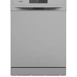Gorenje GS 62040 S Freistehender Geschirrspüler 60cm - Edelstahlfront - 13 Maßgedecke - 5 Spülprogramme - Edelstahlbottich - Besteckkorb - Multifunktionaler Unterkorb - Selbstreinigender Filter