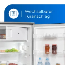 Exquisit Kühlschrank KS15-4-E-040D Inoxlook | 116 L Nutzinhalt | Edelstahloptik -Kaufland Geschäft 5e0a8f9c246f8b57dad476cfb0d4a13e