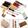 Topchances 14 Stück Leder Werkzeug Set - Leder Handwerk Handnähen Werkzeuge Mit Nadeln, Gewinde, Maßband, Bohrer Für Leder Leinwand Nähen -Kaufland Geschäft 5ebf7cf02200e0daed21747df37bbad3