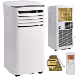DIMSTAL Mobile Klimaanlage 9000 BTU 2,6kW Golden-Fin SMND-PAC-09 ECO Mobiles Klimagerät