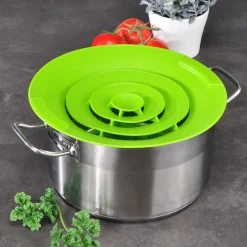 2x Oramics Überkochschutz Aus Silikon Für Töpfe Zwischen Ø 15-25 Cm – Topfdeckel Spritzschutz Überlaufschutz Verhindert überkochen Und Spritzen Von Flüssigkeiten Und Schütz Ihren Herd -Kaufland Geschäft 6303af38e8975994884c2e95153d5401