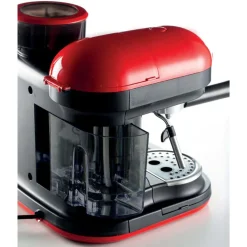 Ariete Siebträger-Espressomaschine Moderna Mit Kaffeemühle Und Aufschäumdüse, Rot/schwarz -Kaufland Geschäft 6317b106c026173bca0be9bb9e222f2c