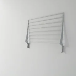 2x Wand Wäscheständer, Wäscheständer Für Wände, Verschließbar Wäscheleine Für Drinnen Und Draußen In Aluminium Und Stahl, Foxydry Fold 120 Cm -Kaufland Geschäft 639d9852df035a2aca03b5ad9e6fe0fa