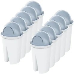 10x Wessper Pack Filterkartuschen Für Hartes Wasser Komp. BRITA Classic Wasserfilterkannen, BRITA Classic Filterkartuschen